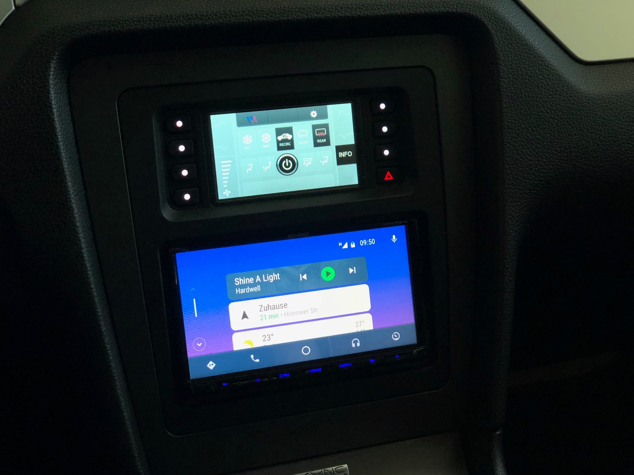 Android Auto & Klimasteuerung
