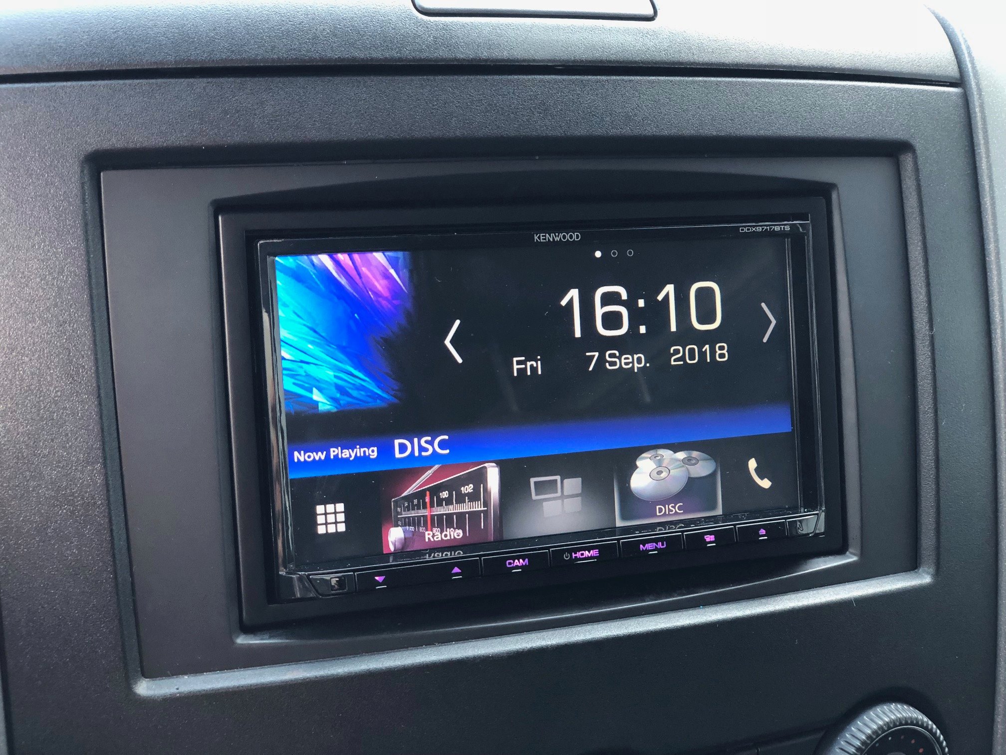 Kenwood Startbildschirm – Mercedes Sprinter
