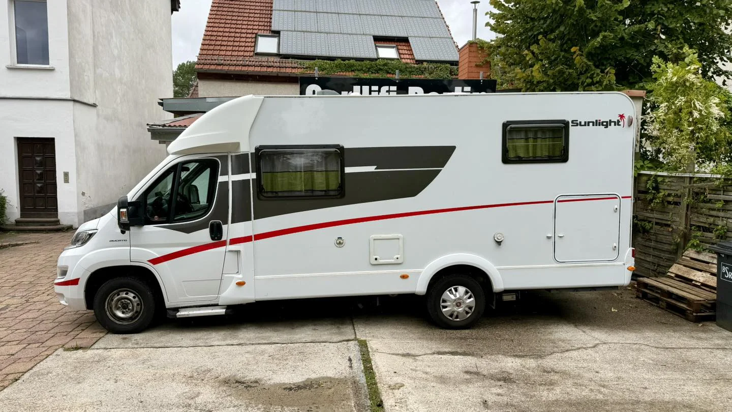 Fiat Ducato Wohnmobil Totwinkelkamera