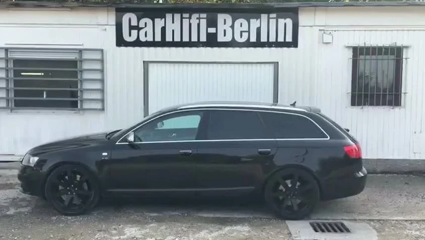 Audi A6 mit einer AppleTV Box ausgestattet